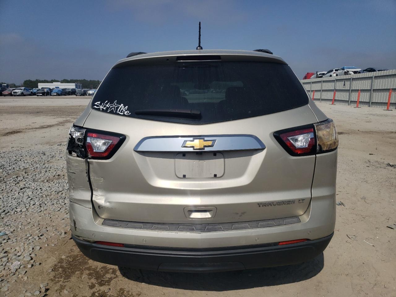 2014 Chevrolet Traverse VIN 1GNKRHKD7EJ101705 Copart auction photo, rear end damage thumbnail 6