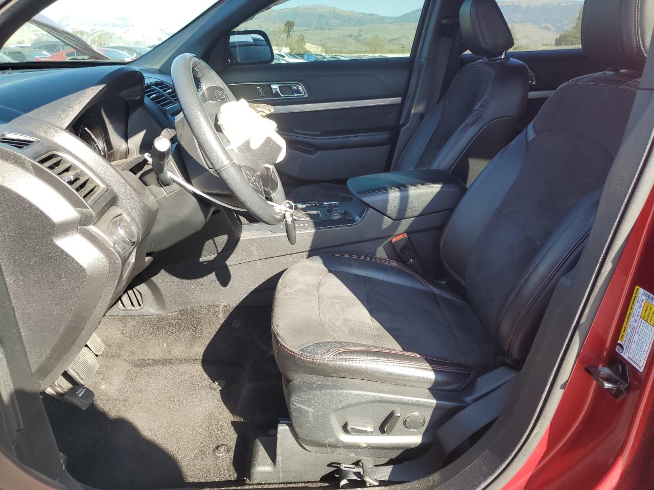 2018 Ford Explorer VIN 1FM5K7D87JGB90473 Copart auction photo, front end damage thumbnail 7