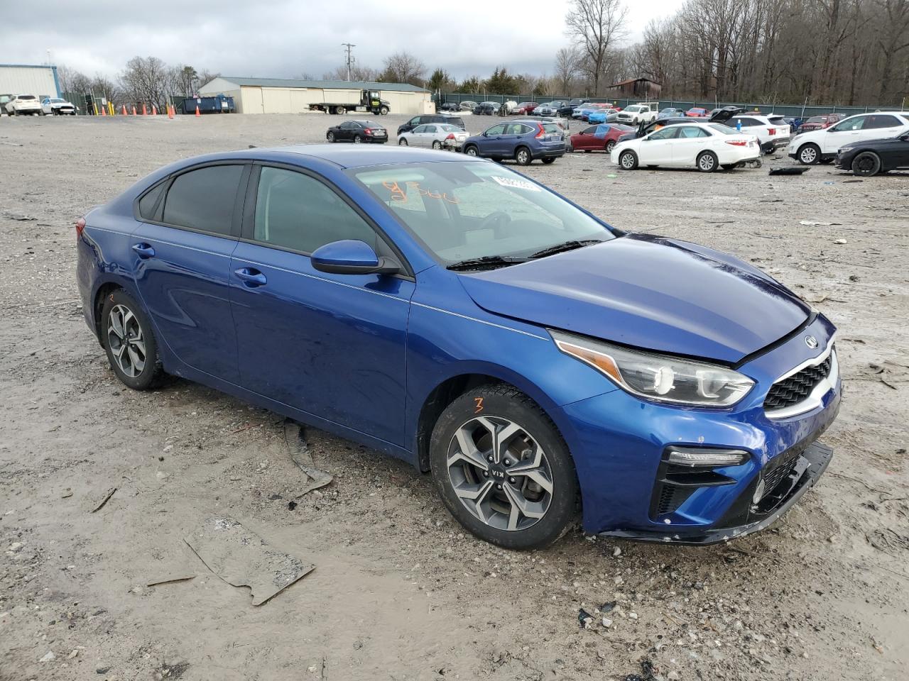 2019 KIA Forte VIN 3KPF24AD5KE050643 Copart auction photo, all over / undercarriage damage thumbnail 4