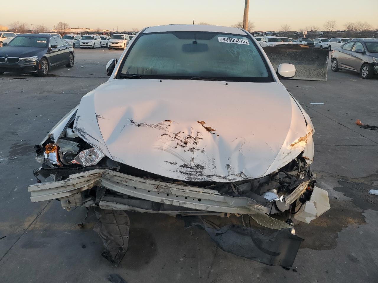 2008 Subaru Impreza VIN JF1GH616X8H823731 Copart auction photo, front end damage thumbnail 5