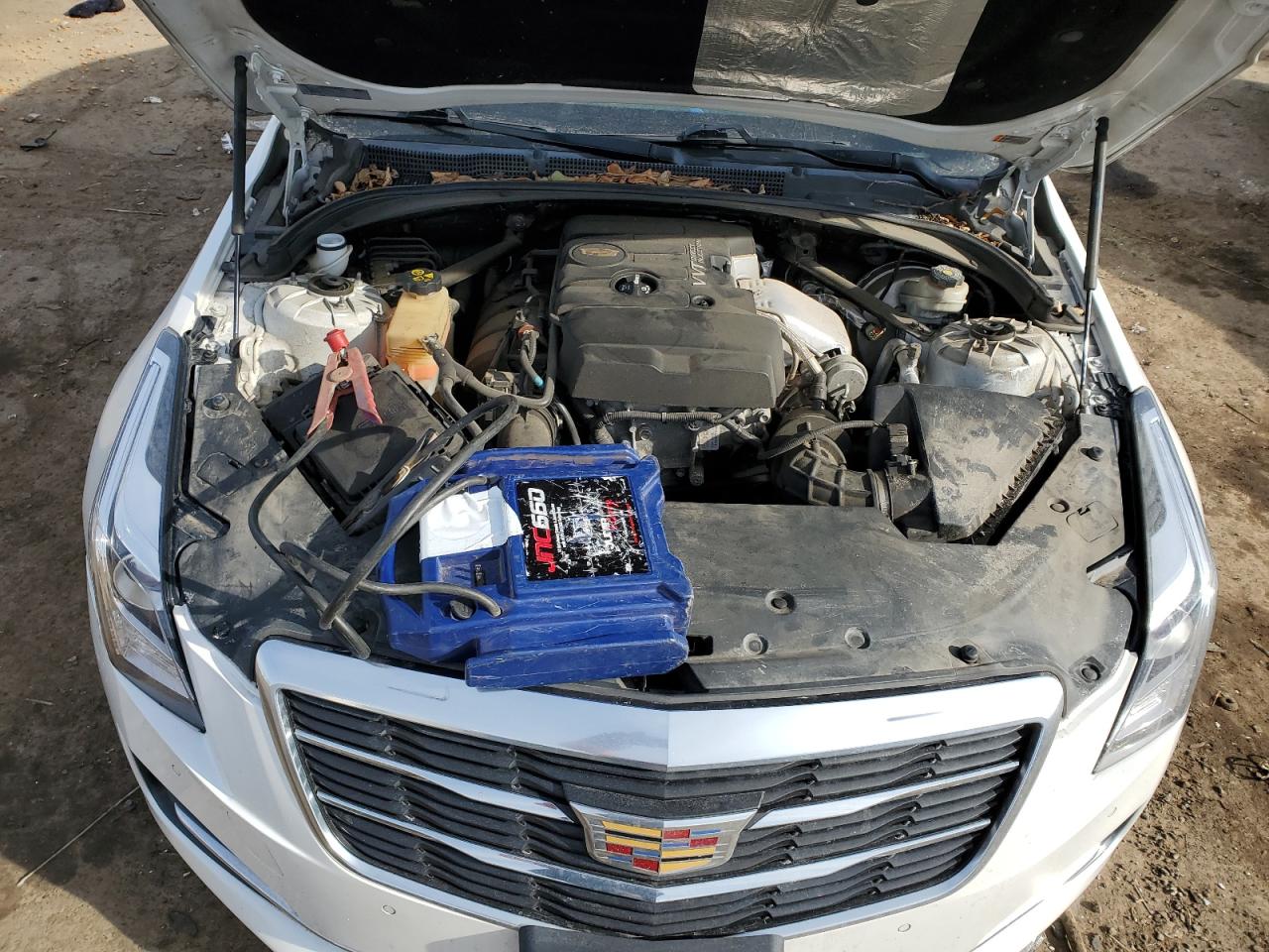 2017 Cadillac ATS VIN 1G6AH5RX5H0185588 Copart auction photo, rear end damage thumbnail 11