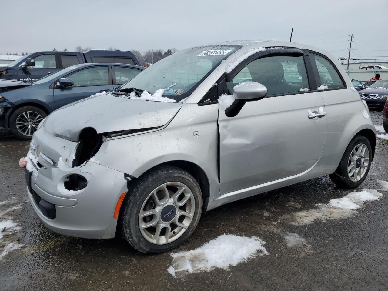 2012 Fiat 500 VIN 3C3CFFAR0CT277660