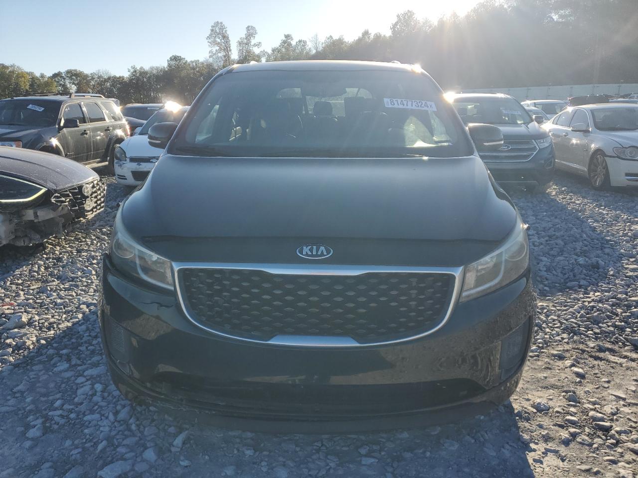 2016 KIA Sedona VIN KNDMB5C14G6103331 Copart auction photo, mechanical / front end damage thumbnail 5