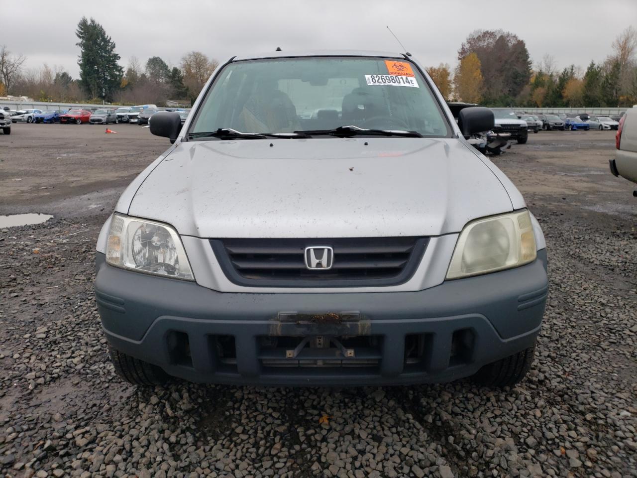 1999 Honda CR-V VIN JHLRD1849XC007596 Copart auction photo, vandalism damage thumbnail 5