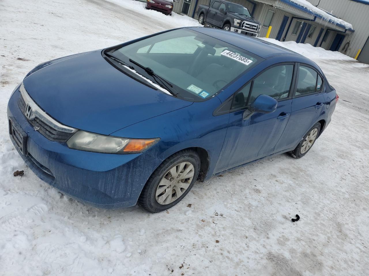 2012 Honda Civic VIN 2HGFB2F55CH563937