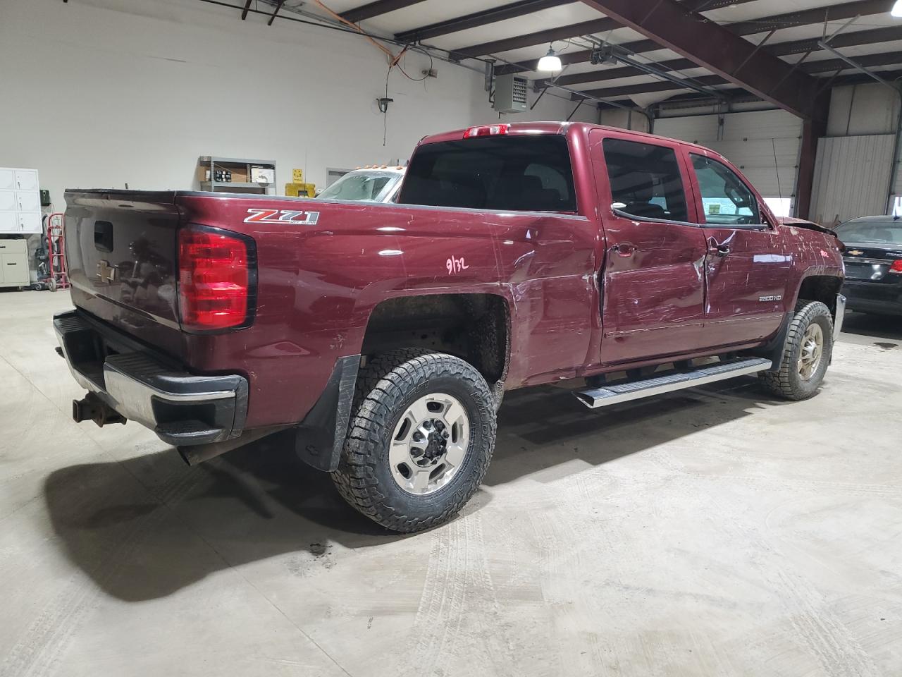 2015 Chevrolet Silverado VIN 1GC1KVEG8FF614432 Copart auction photo, front end / side damage thumbnail 3