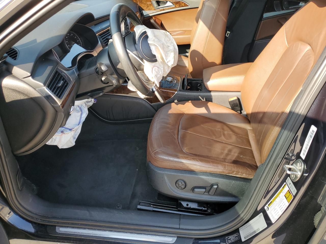 2015 Audi A6 VIN WAUCFAFC5FN008445 Copart auction photo, front end damage thumbnail 7
