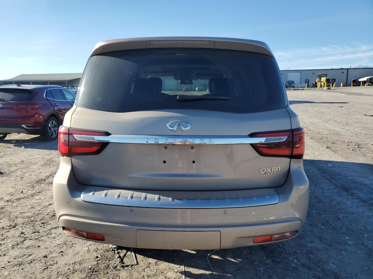 2019 Infiniti QX80 VIN JN8AZ2NF4K9683178 Copart auction photo, front end damage thumbnail 6