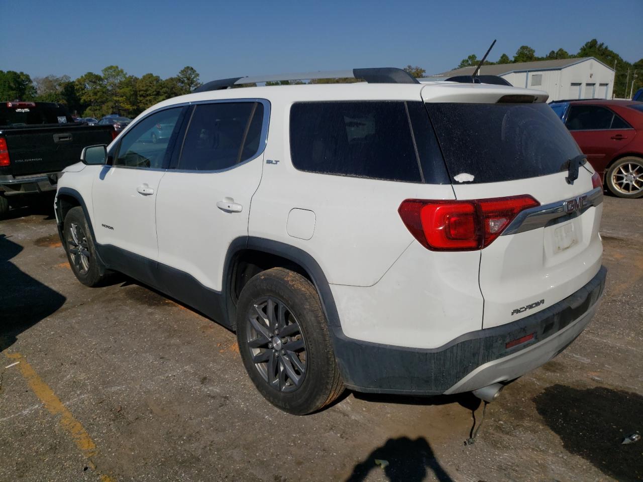 2018 GMC Acadia VIN 1GKKNMLS3JZ242877 Copart auction photo, side damage thumbnail 2