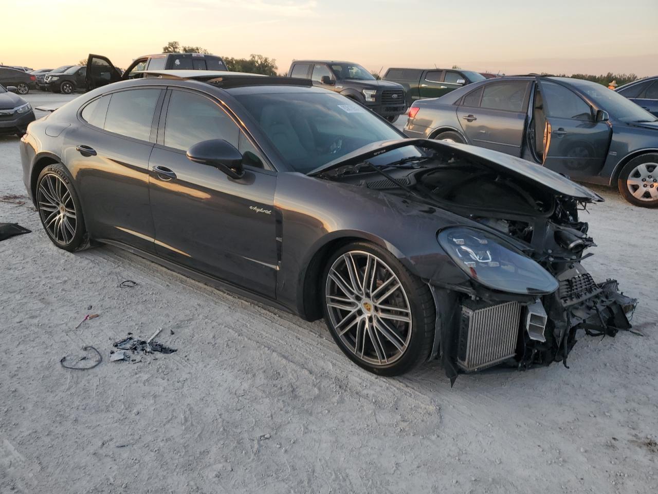 2018 Porsche Panamera VIN WP0AE2A78JL174167 Copart auction photo, front end damage thumbnail 4