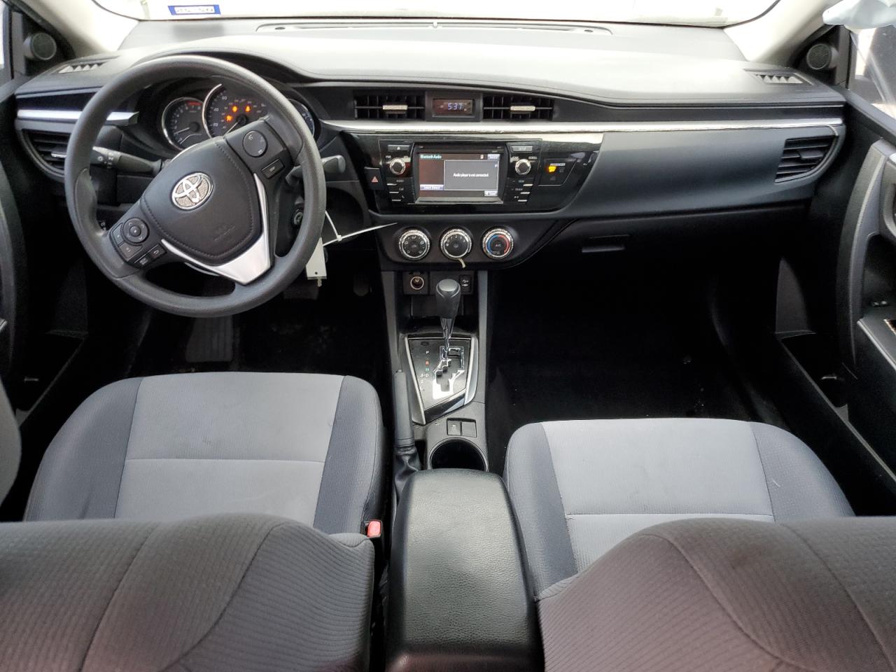 2016 Toyota Corolla VIN 2T1BURHEXGC608304 Copart auction photo, all over damage thumbnail 8