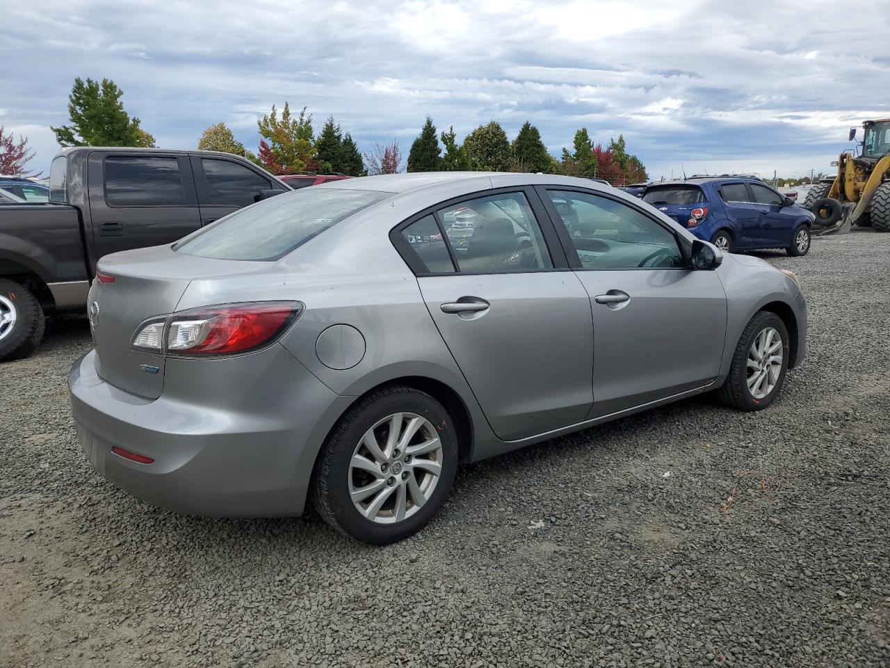 2012 Mazda 3 VIN JM1BL1V85C1544996 Copart auction photo, side damage thumbnail 3