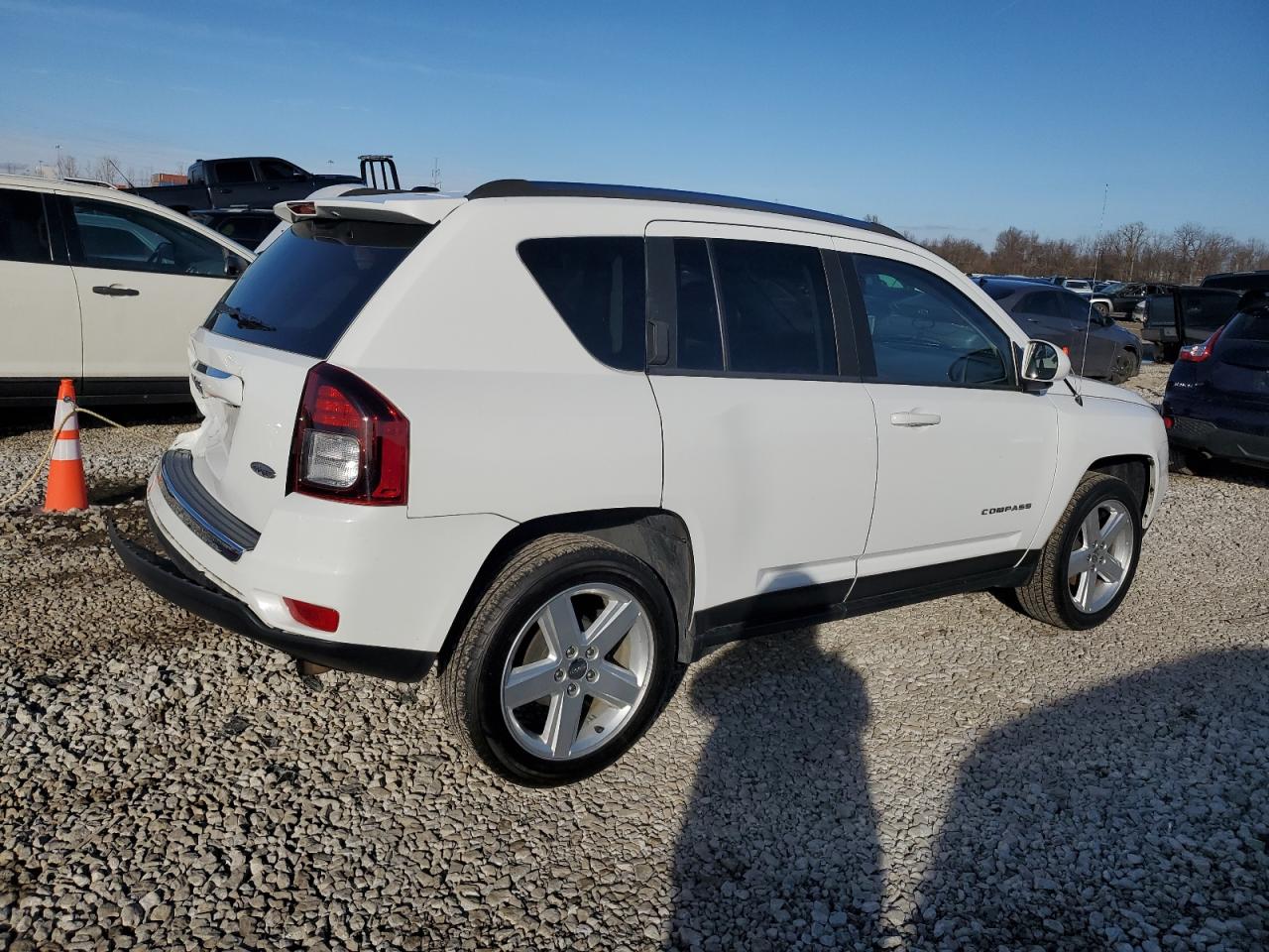 2014 Jeep Compass VIN 1C4NJCEA6ED679438 Copart auction photo, mechanical / rear end damage thumbnail 3