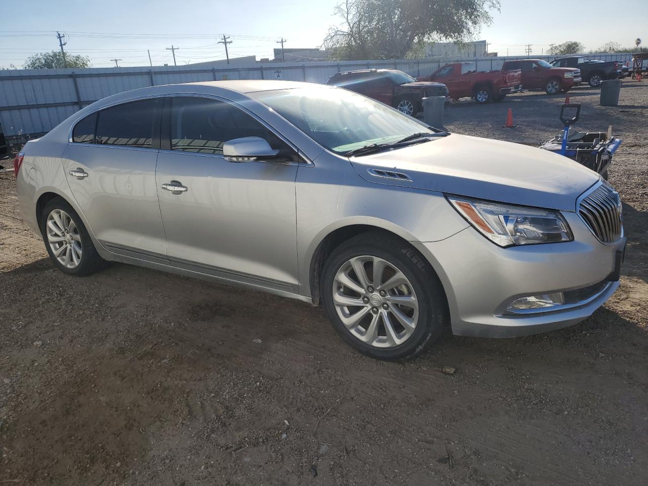 2016 Buick LaCrosse VIN 1G4GB5G33GF170846 Copart auction photo, side / minor dent/scratches damage thumbnail 4
