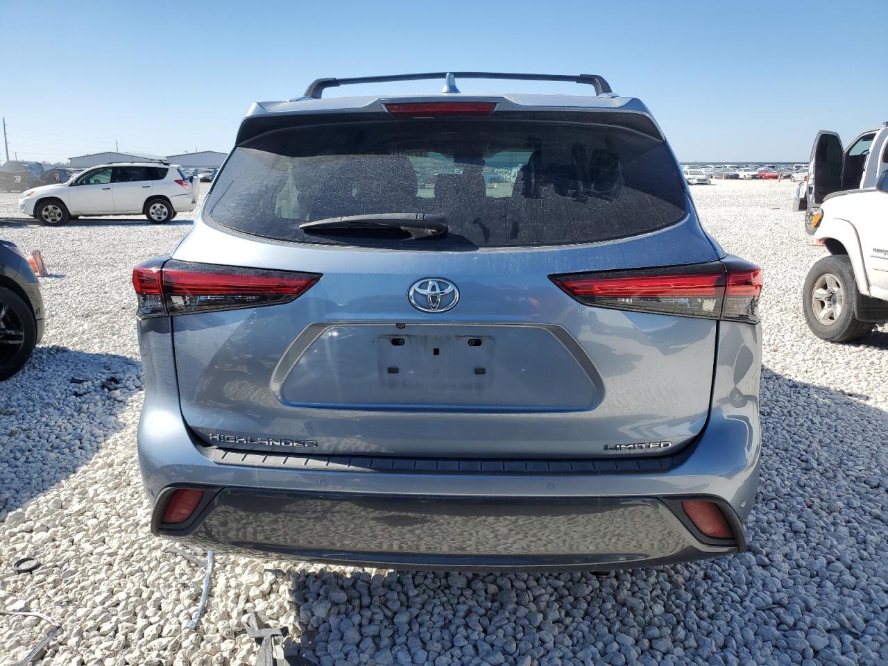 2022 Toyota Highlander VIN 5TDYZRAHXNS116764 Copart auction photo, front end damage thumbnail 6