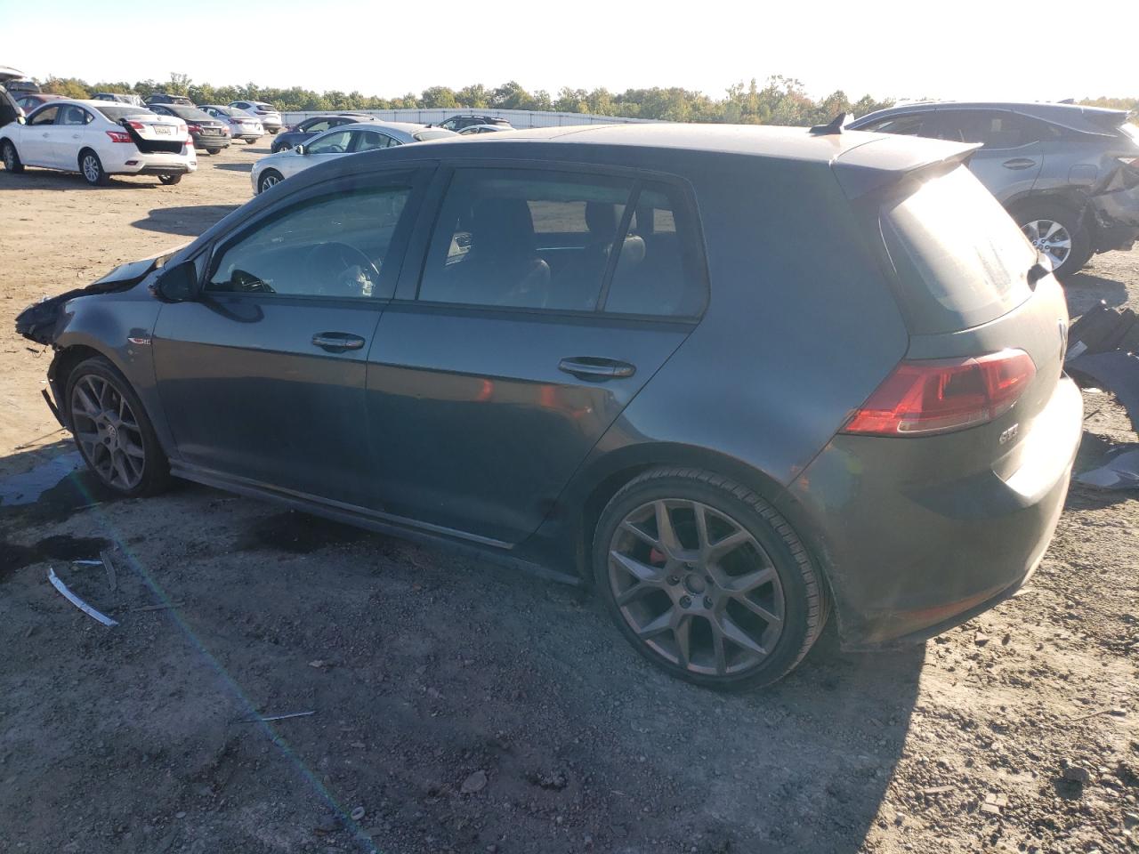 2016 Volkswagen GTI VIN 3VW4T7AU5GM026469 Copart auction photo, front end / frame damage damage thumbnail 2