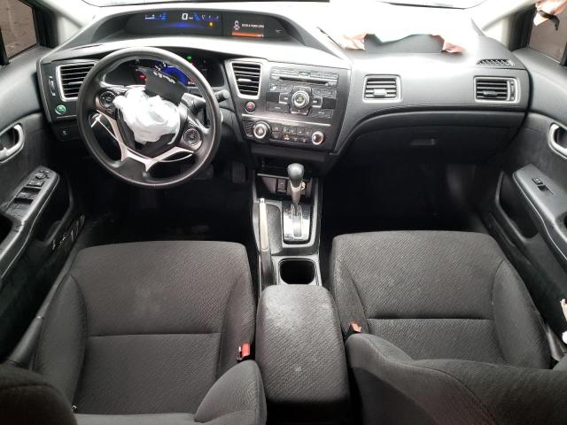 2013 Honda Civic VIN 2HGFB2F55DH602561 Copart auction photo, rear end / front end damage thumbnail 8