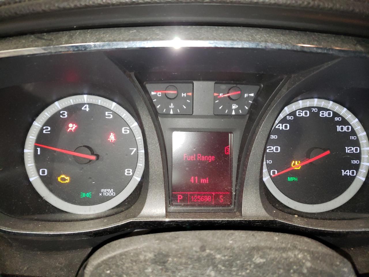 2010 GMC Terrain VIN 2CTFLJEY1A6342561 Copart auction photo, front end damage thumbnail 9