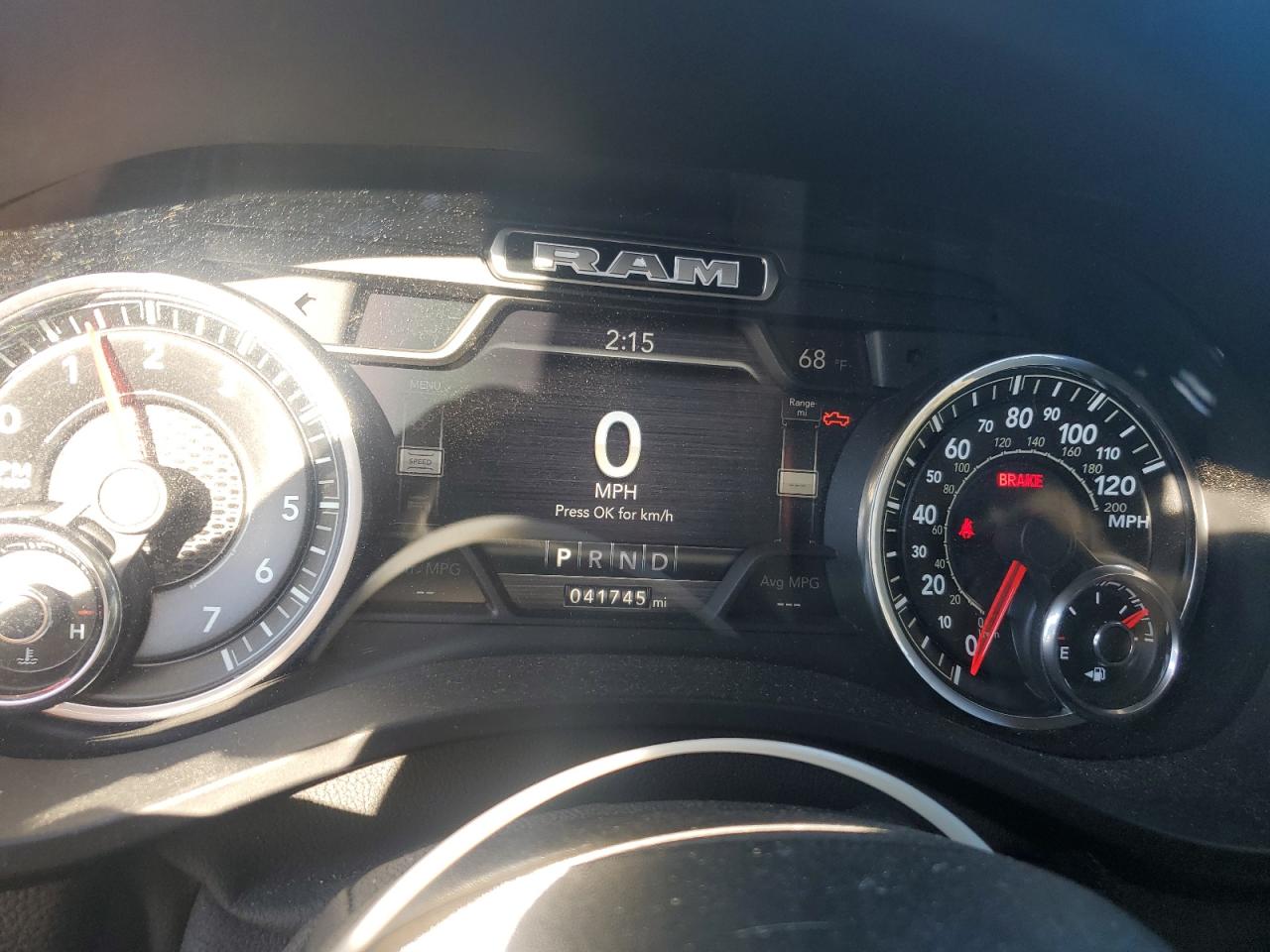 2020 RAM 1500 VIN 1C6SRFFT1LN377339 Copart auction photo, all over damage thumbnail 9