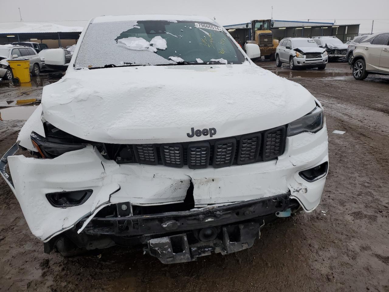 2020 Jeep Grand Cherokee VIN 1C4RJFAG1LC312172 Copart auction photo, front end damage thumbnail 5