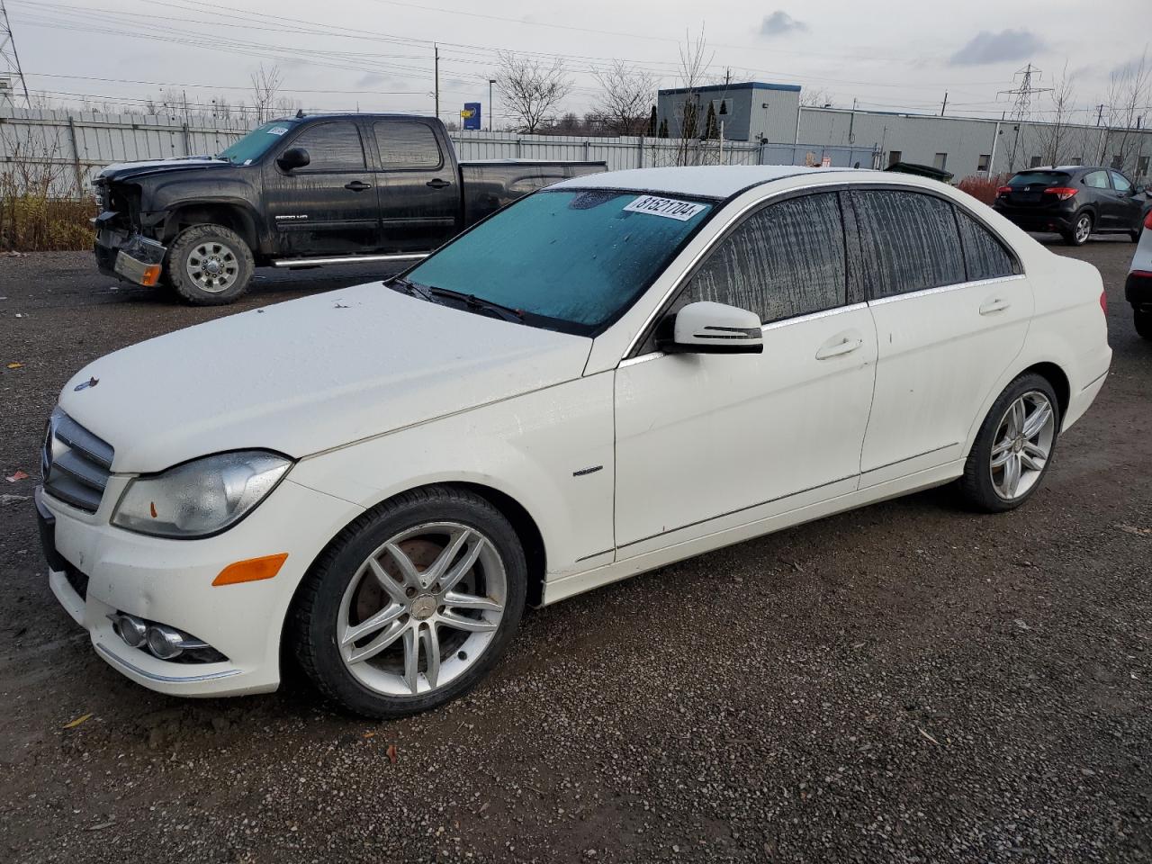 2012 Mercedes-Benz C-klasse VIN WDDGF4HB4CF916102