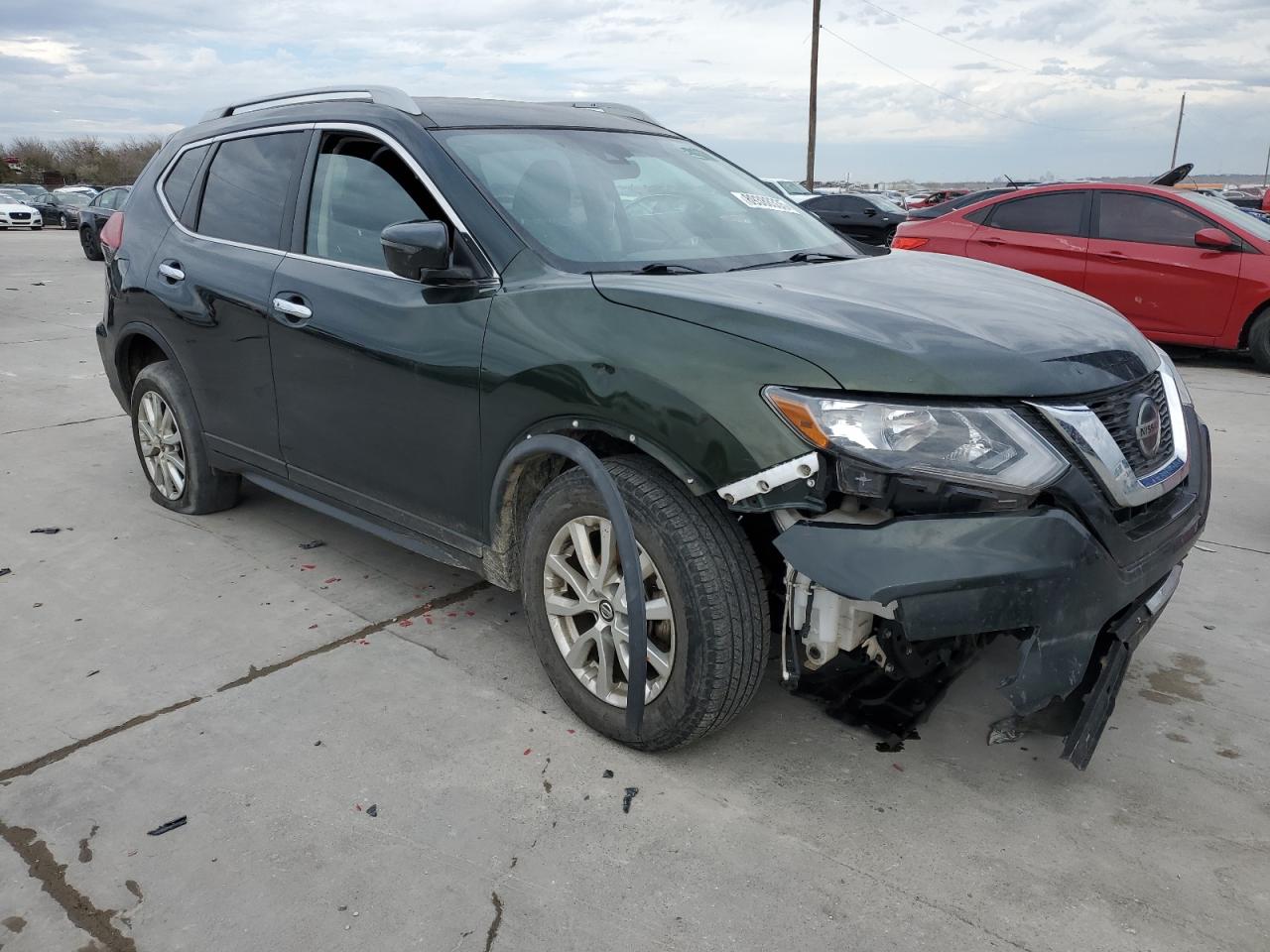 2019 Nissan Rogue VIN 5N1AT2MV4KC739334 Copart auction photo, front end damage thumbnail 4