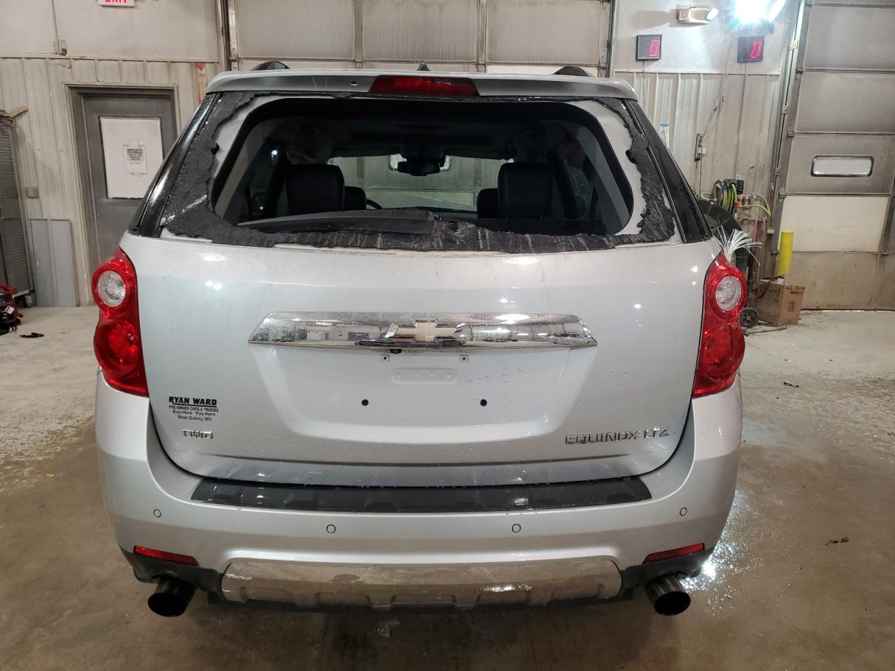 2014 Chevrolet Equinox VIN 2GNFLHE32E6219423 Copart auction photo, front end / top/roof damage thumbnail 6
