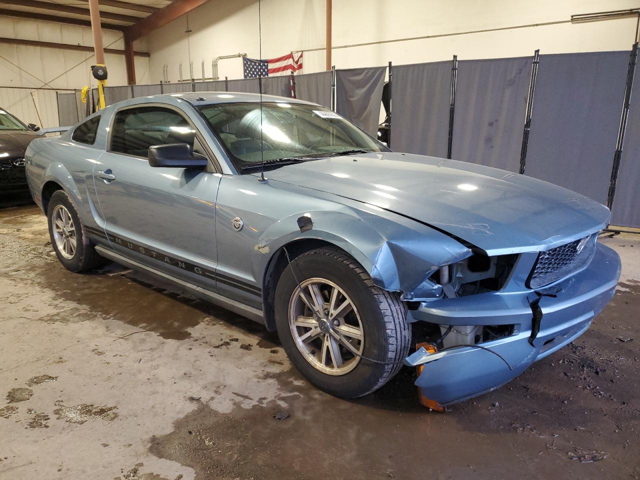 2005 Ford Mustang VIN 1ZVFT80N155158625 Copart auction photo, front end damage thumbnail 4