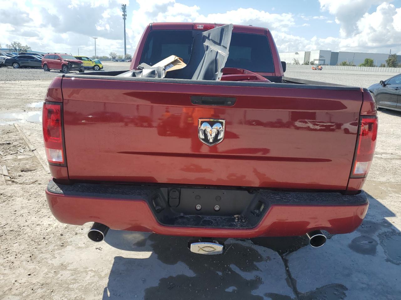 2011 Dodge RAM VIN 3D7JB1ET9BG599914 Copart auction photo, front end damage thumbnail 6