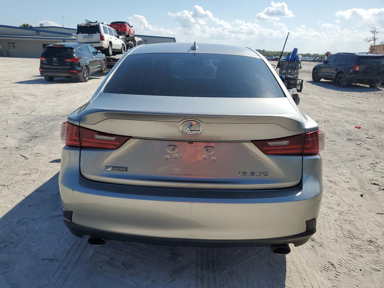 2015 Lexus IS VIN JTHBE1D25F5016443 Copart auction photo, water/flood damage thumbnail 6