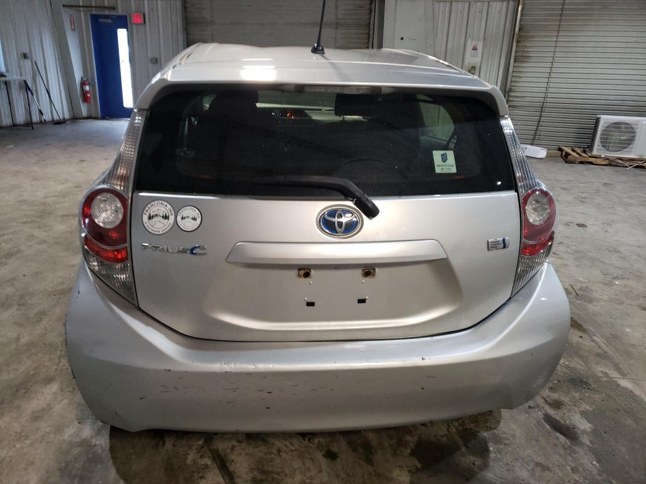 2014 Toyota Prius VIN JTDKDTB35E1561785 Copart auction photo, front end damage thumbnail 6