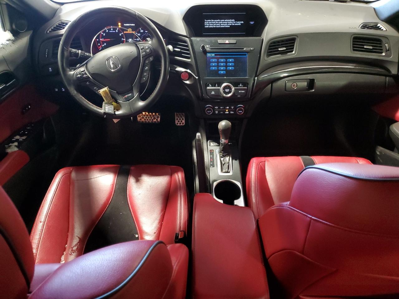 2019 Acura ILX VIN 19UDE2F8XKA003871 Copart auction photo, side / front end damage thumbnail 8