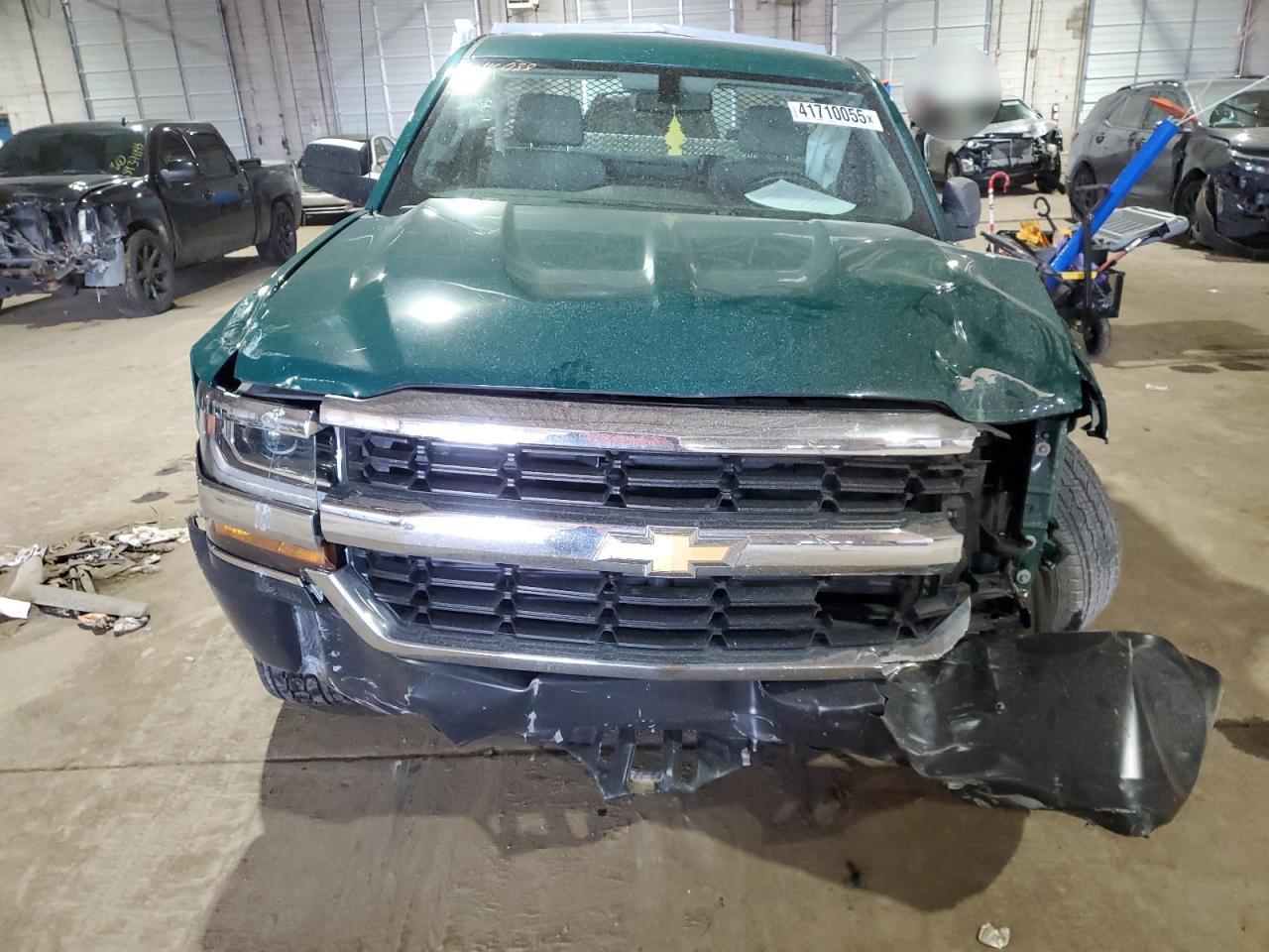 2018 Chevrolet Silverado VIN 1GCNCNEHXJZ251923 Copart auction photo, front end damage thumbnail 5