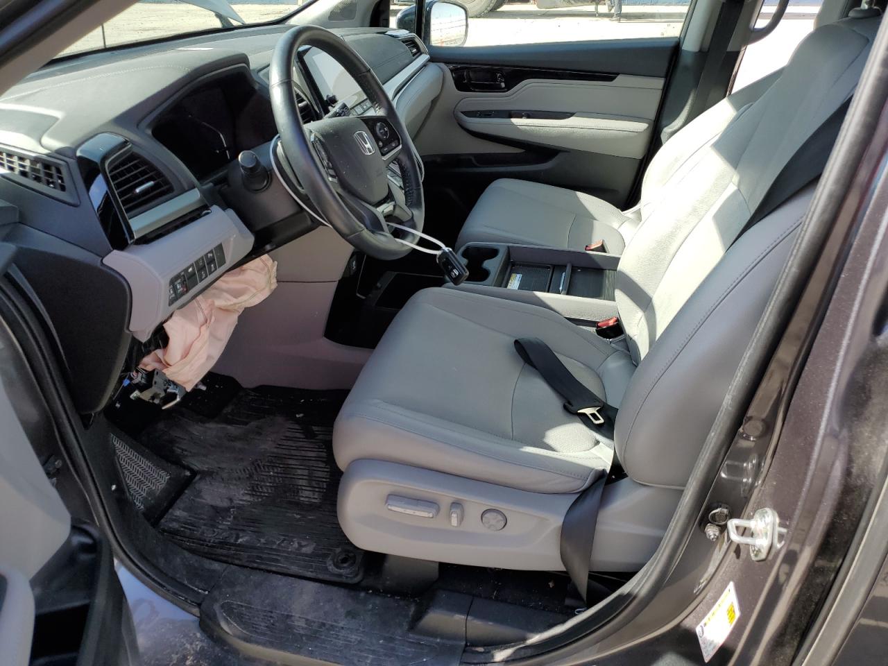2019 Honda Odyssey VIN 5FNRL6H90KB007121 Copart auction photo, all over damage thumbnail 7