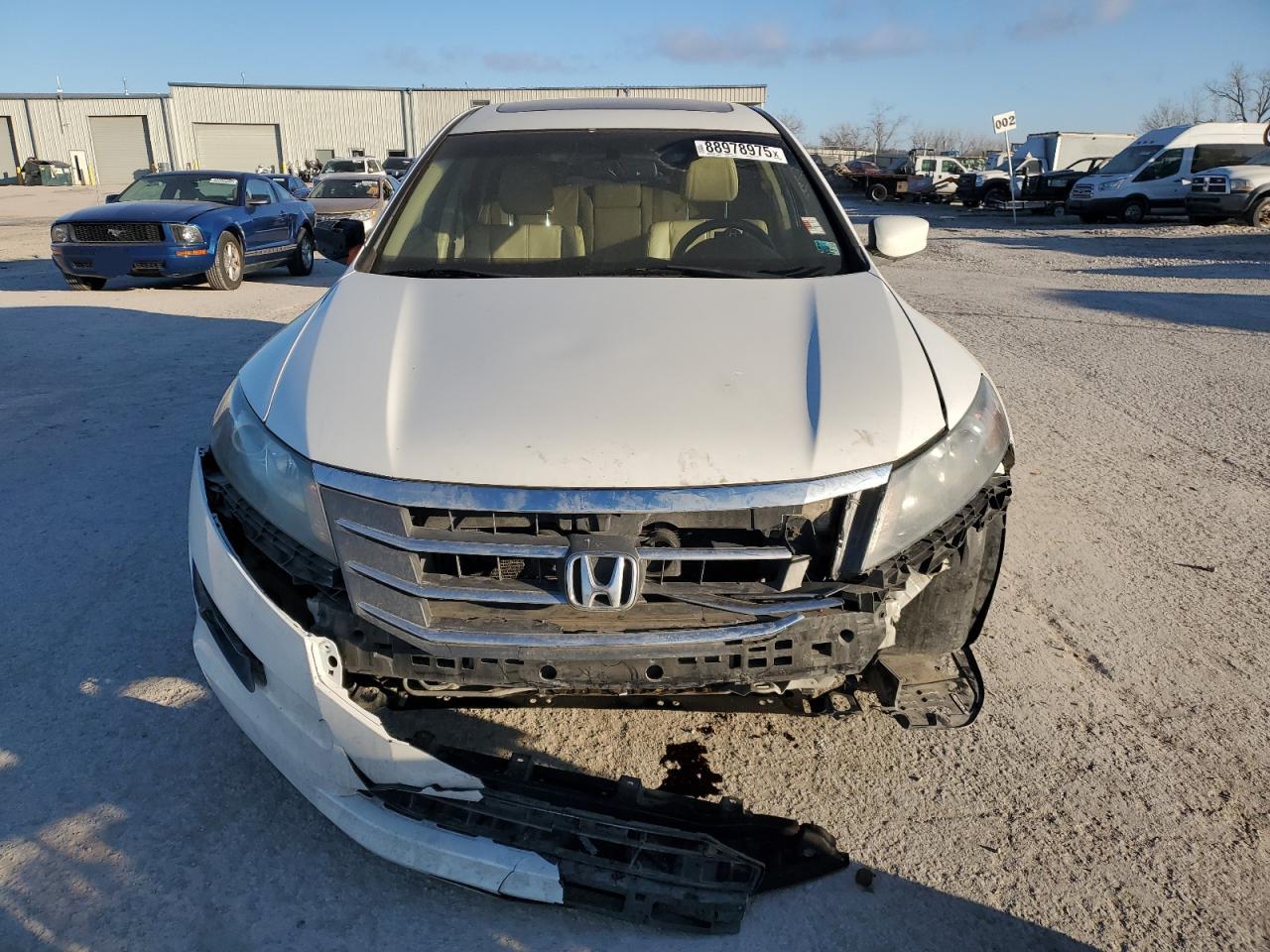 2010 Honda Accord VIN 5J6TF1H51AL007373 Copart auction photo, front end / mechanical damage thumbnail 5