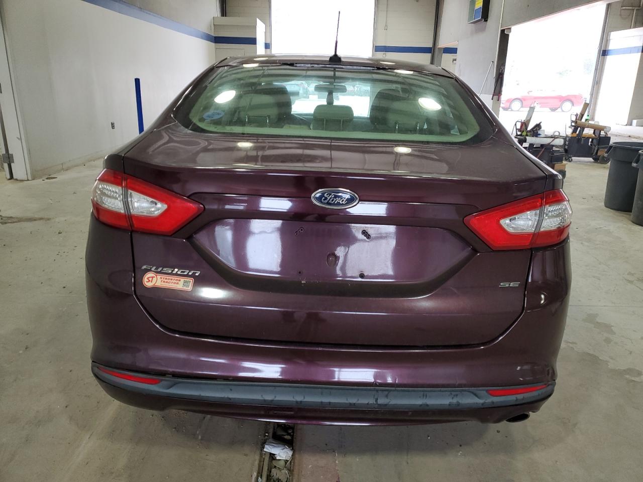 2013 Ford Fusion VIN 3FA6P0H71DR134681 Copart auction photo, front end / undercarriage damage thumbnail 6