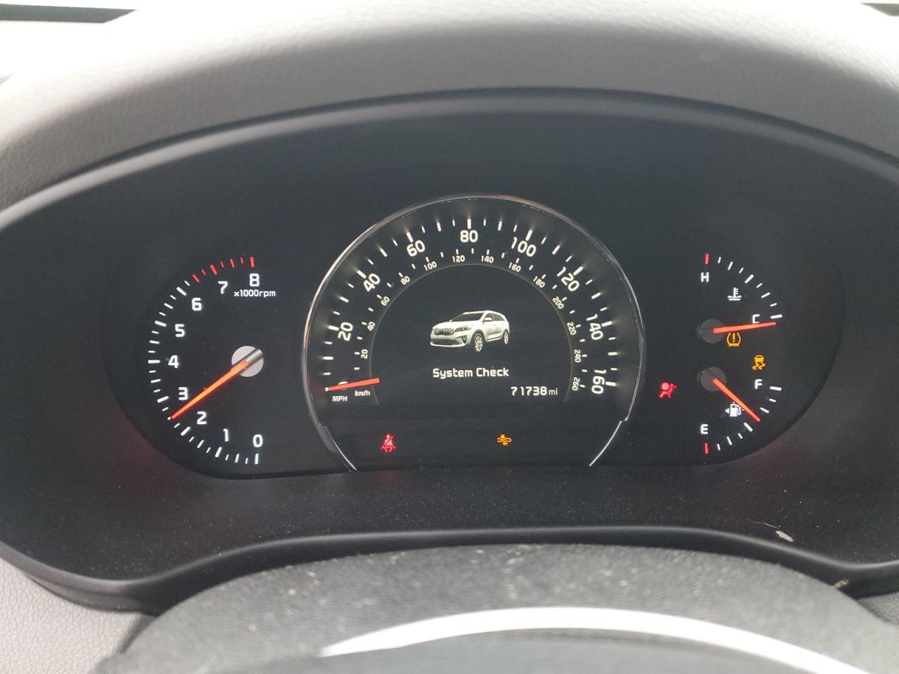 2020 KIA Sorento VIN 5XYPK4A51LG670018 Copart auction photo, front end / minor dent/scratches damage thumbnail 9