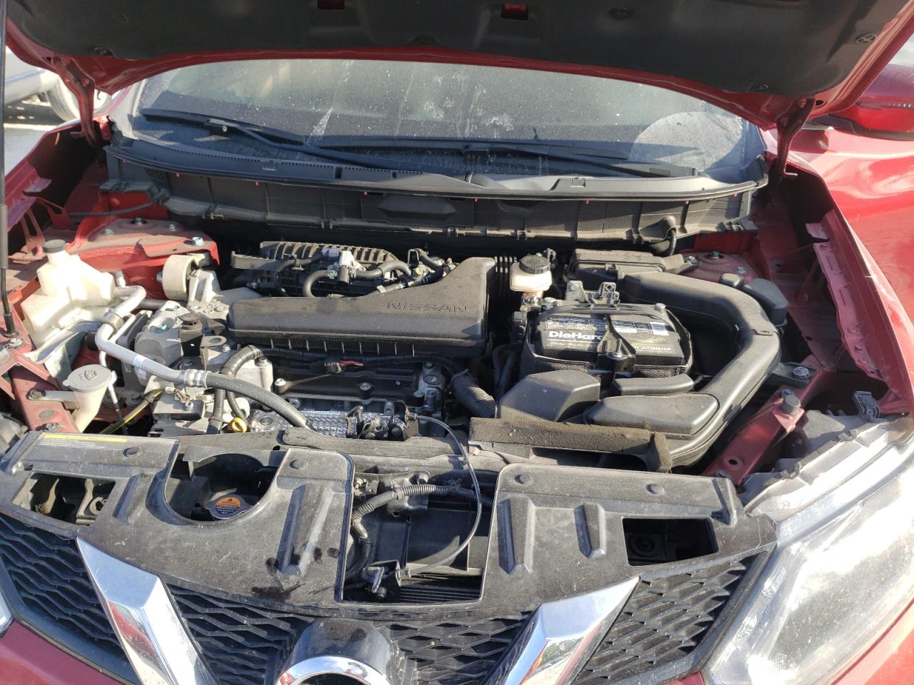2016 Nissan Rogue VIN KNMAT2MT6GP632403 Copart auction photo, mechanical / rear end damage thumbnail 12