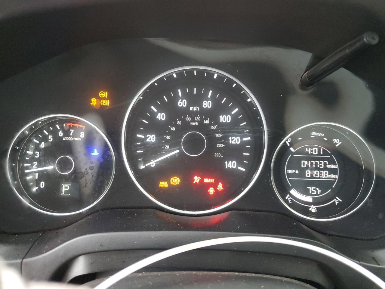 2022 Honda HR-V VIN 3CZRU6H11NM745320 Copart auction photo, front end / undercarriage damage thumbnail 9