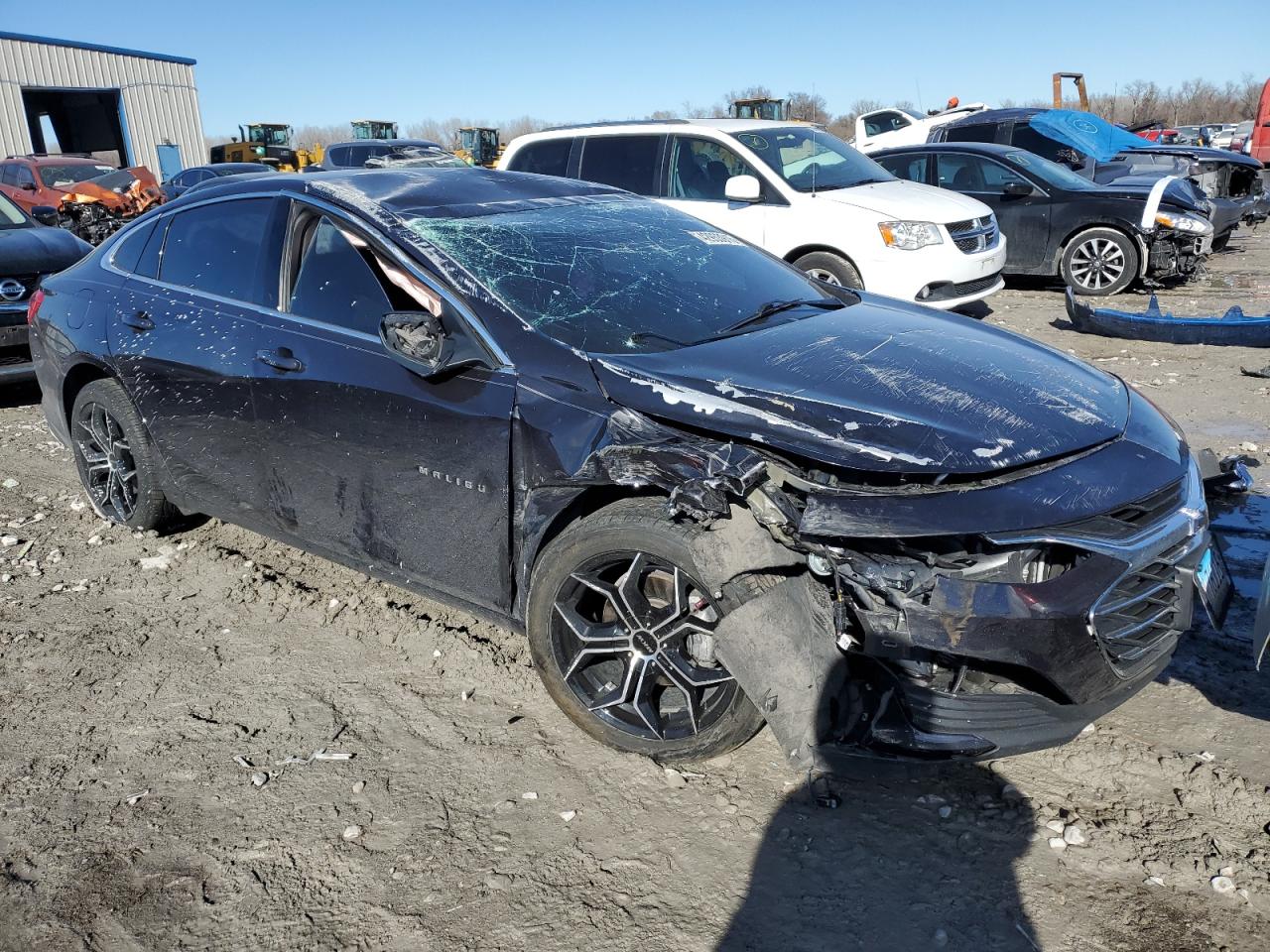 2023 Chevrolet Malibu VIN 1G1ZB5ST6PF123064 Copart auction photo, rollover damage thumbnail 4