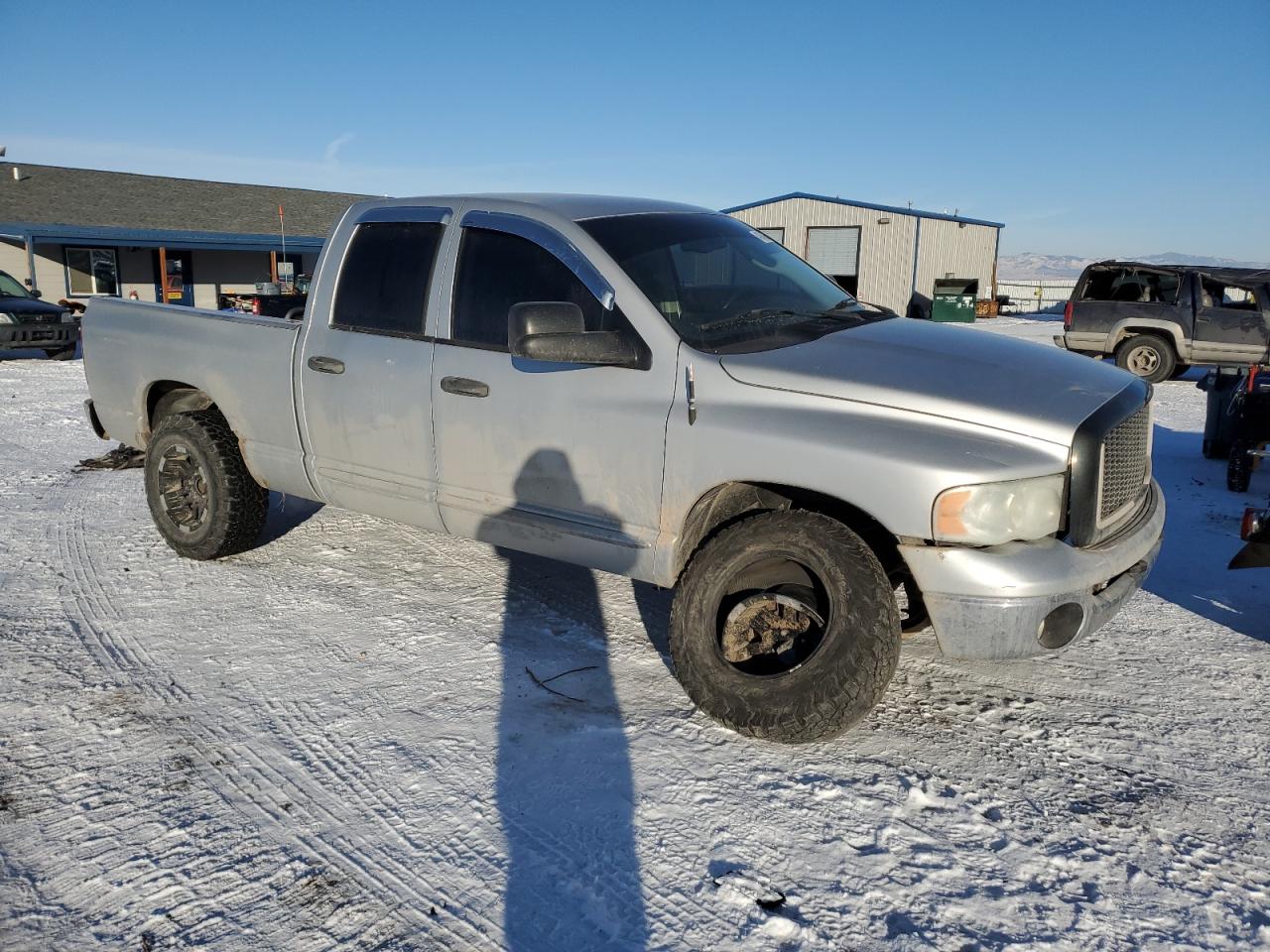 2004 Dodge RAM VIN 1D7HU18D14S522155 Copart auction photo, front end / side damage thumbnail 4