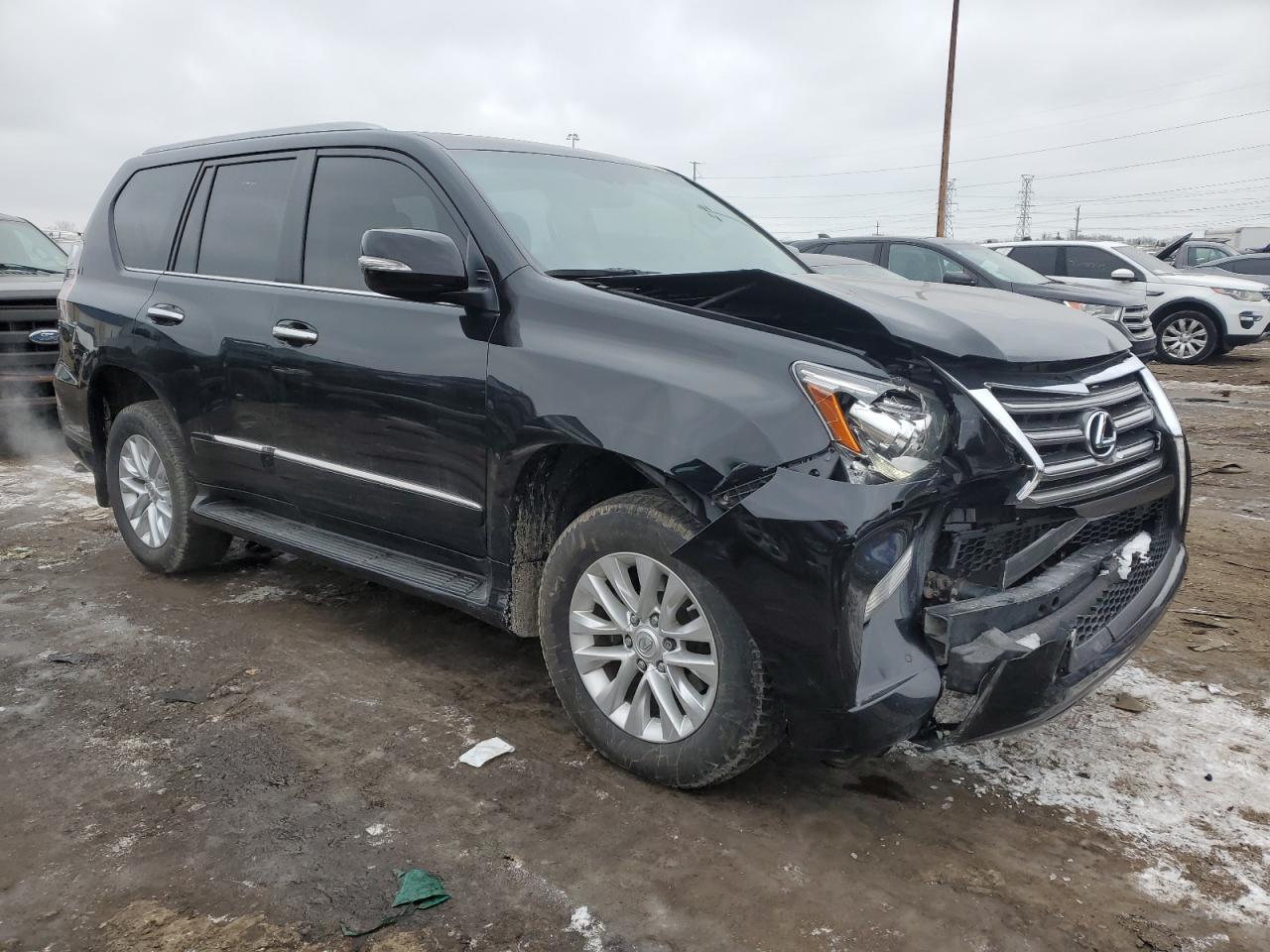 2016 Lexus GX VIN JTJBM7FX1G5138456 Copart auction photo, front end damage thumbnail 4