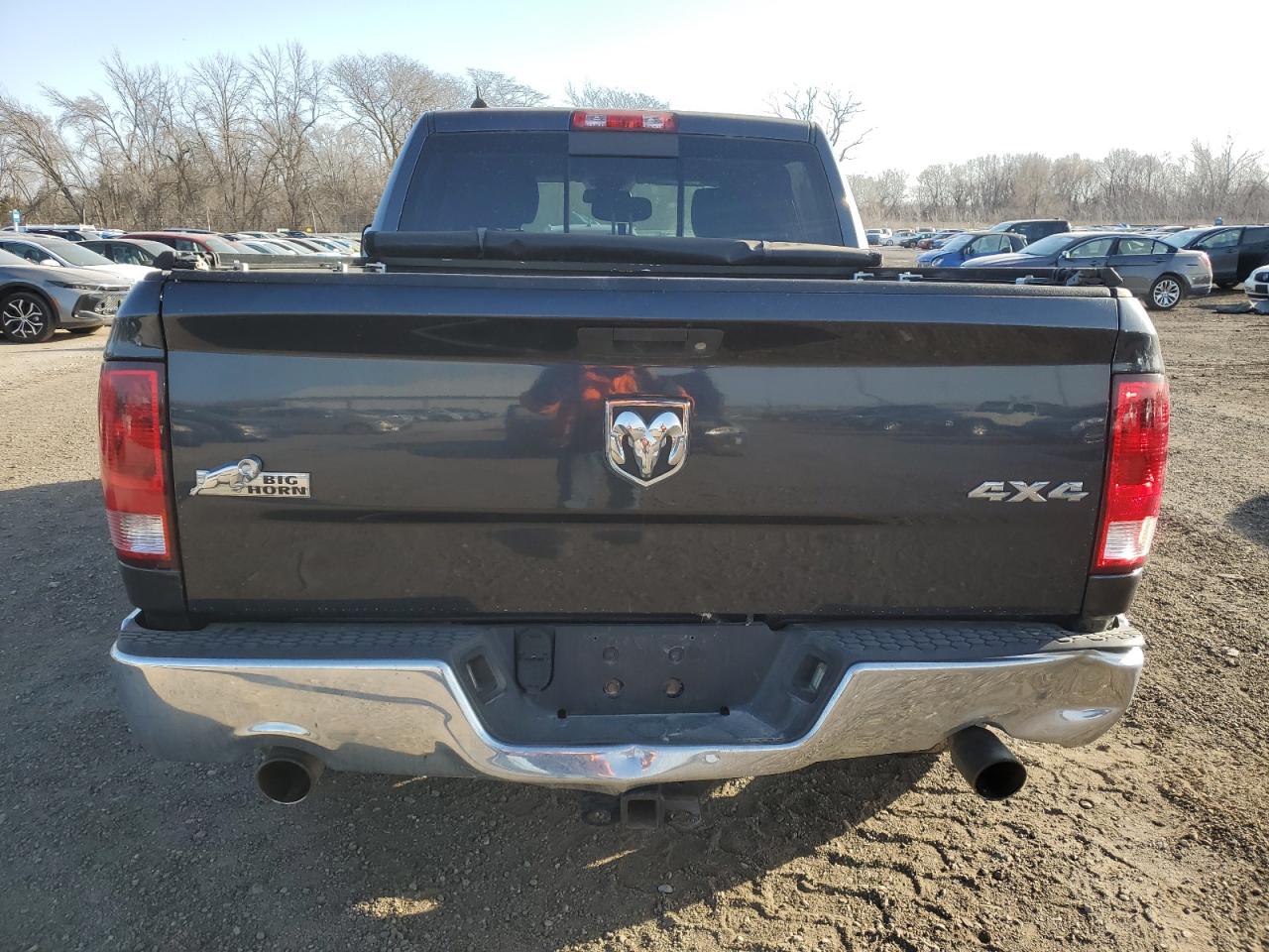 2014 RAM 1500 VIN 1C6RR7LT5ES214285 Copart auction photo, front end damage thumbnail 6