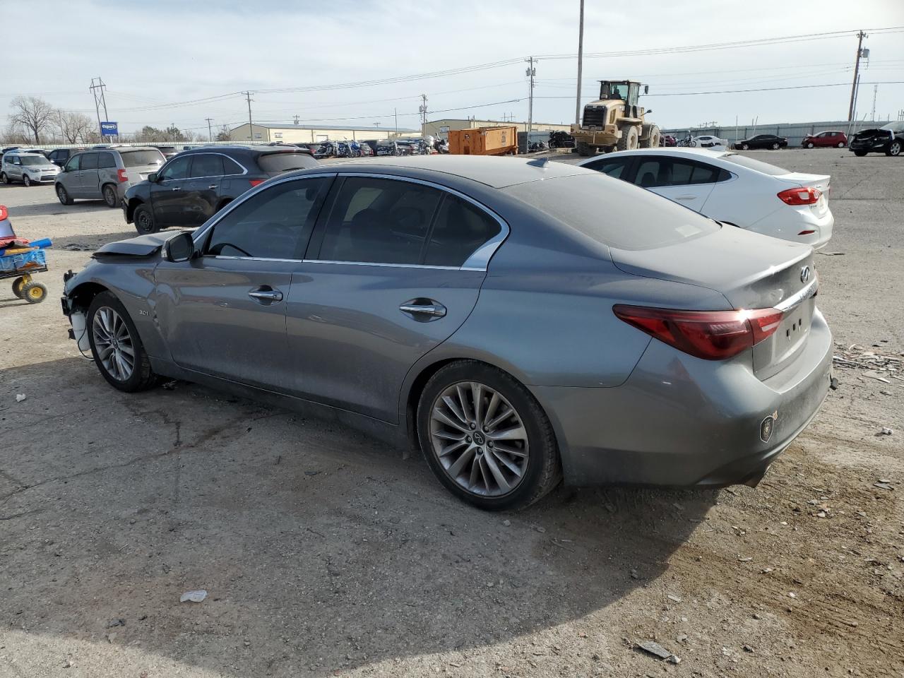 2020 Infiniti Q50 VIN JN1EV7AP5LM206720 Copart auction photo, front end / minor dent/scratches damage thumbnail 2