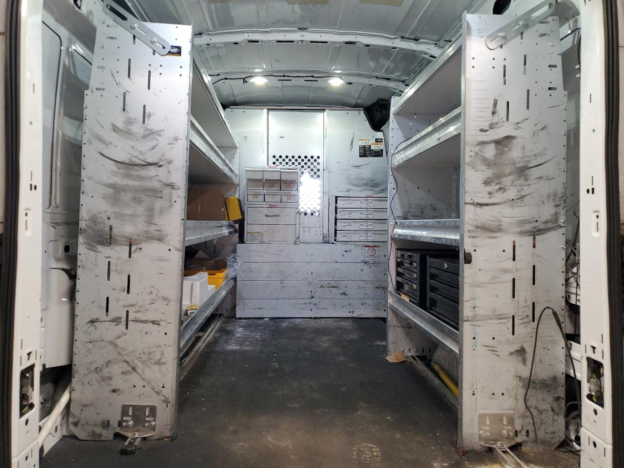 2017 Ford Transit VIN 1FTYR1CM5HKA58246 Copart auction photo, side damage thumbnail 10