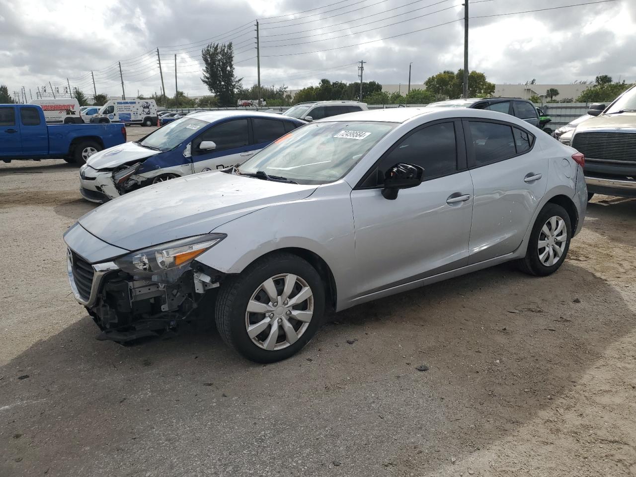 2018 Mazda 3 VIN 3MZBN1U76JM181477