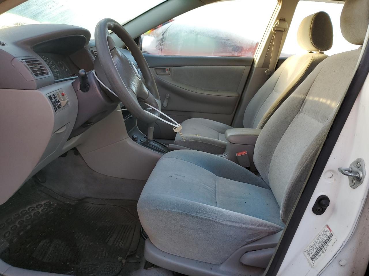 2003 Toyota Corolla VIN JTDBR32E130038236 Copart auction photo, water/flood / minor dent/scratches damage thumbnail 7