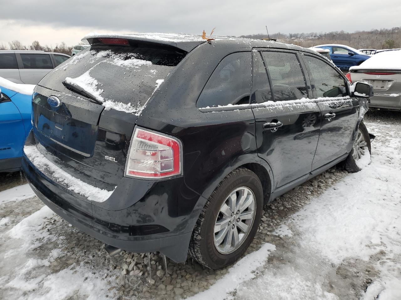 2007 Ford Edge VIN 2FMDK38C77BB07949 Copart auction photo, front end / side damage thumbnail 3
