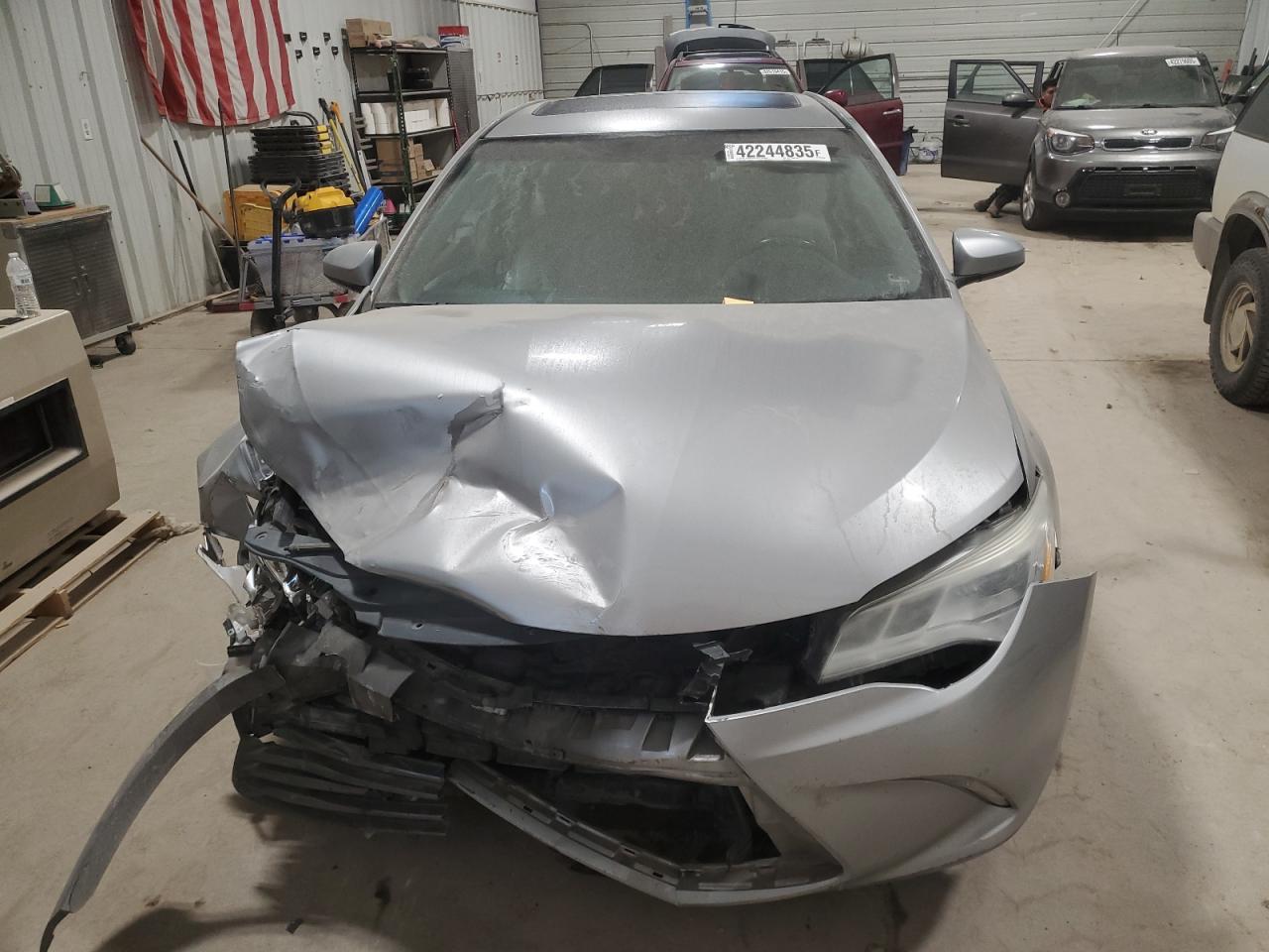 2015 Toyota Camry VIN 4T1BK1FK2FU029532 Copart auction photo, front end damage thumbnail 5