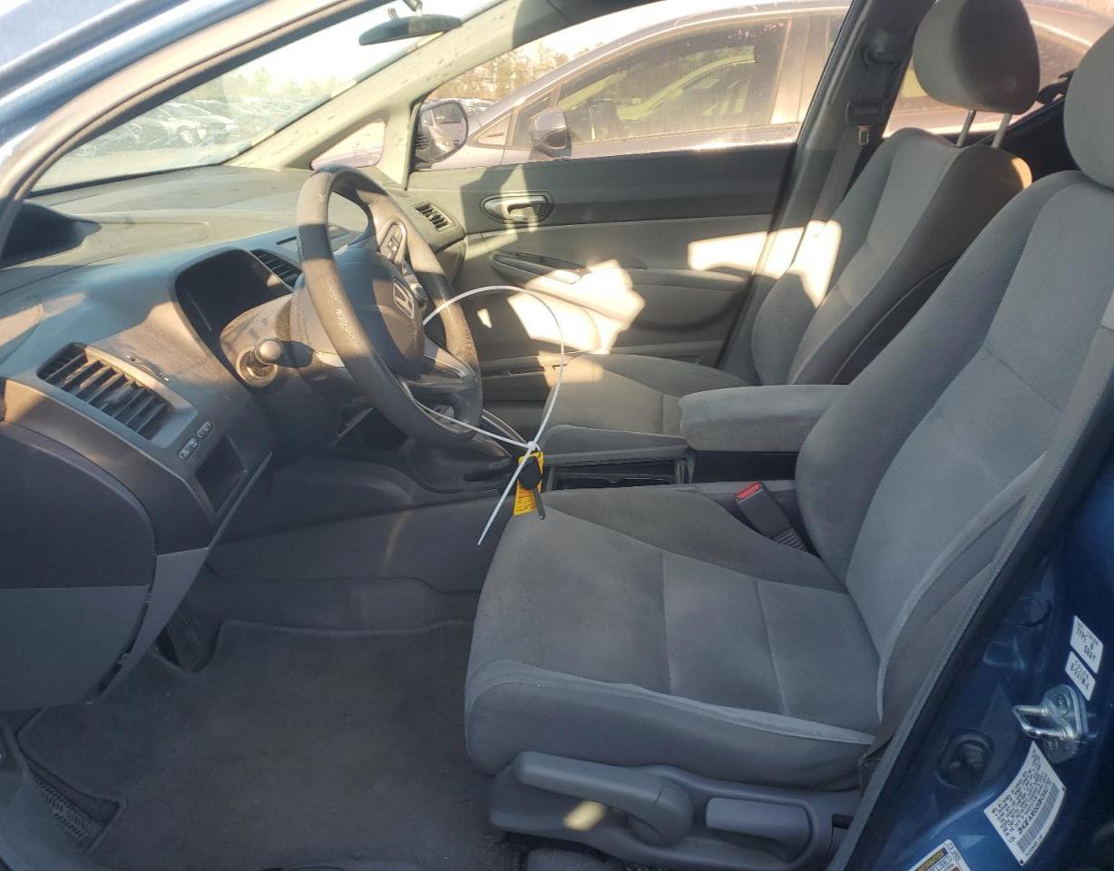 2009 Honda Civic VIN 2HGFA16589H342712 Copart auction photo, front end damage thumbnail 7